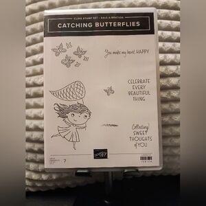 Stampin' Up! Whimsical Butterfly and Girl Stamp Set